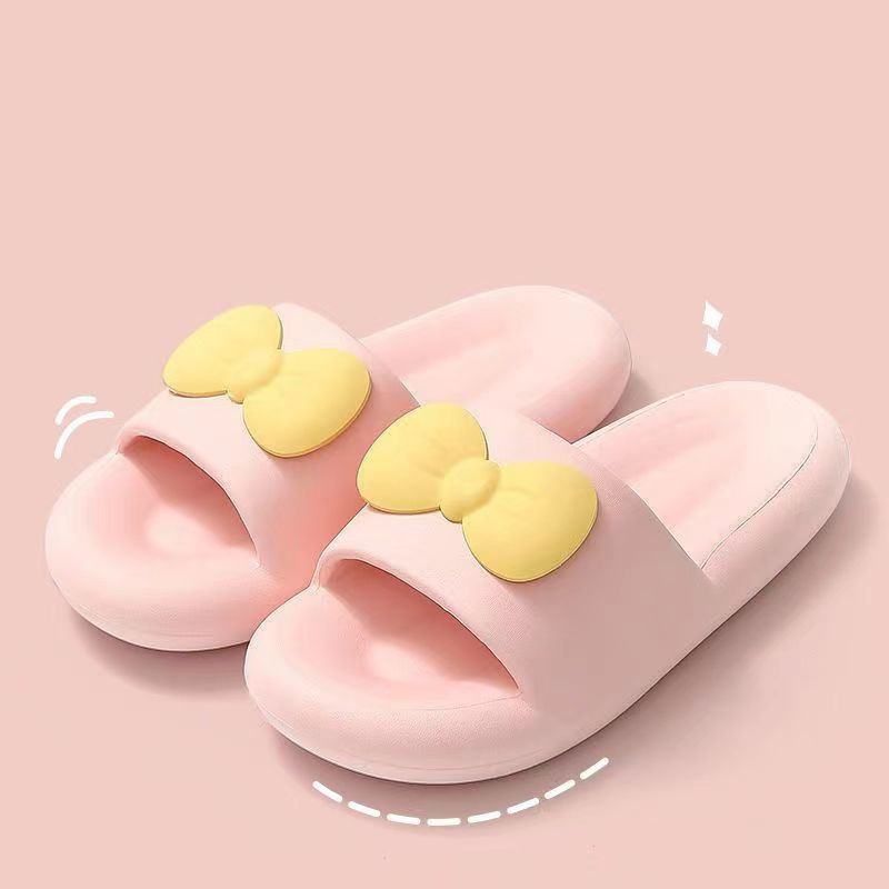 Bow Tie Woman Slippers